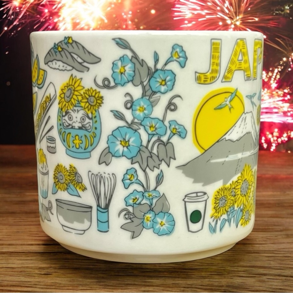 Starbucks Japan Mug - White and Yellow - Picture 13 of 16